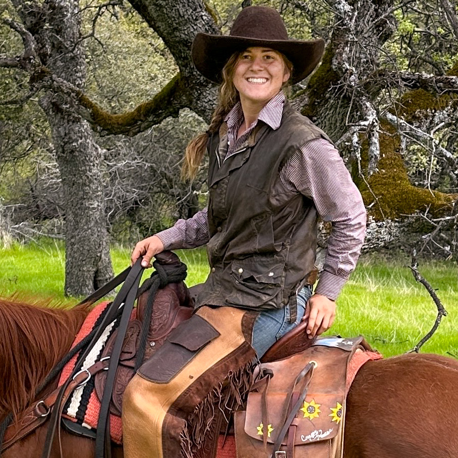 Kadence Youngberg - Assistant Wrangler at Greenhorn Ranch, a luxurious dude ranch in Quincy California
